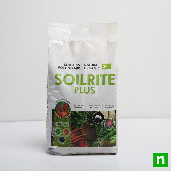 Soilrite Plus (Soil-less Potting Mix with Nutrients) - 2 kg - Image 2