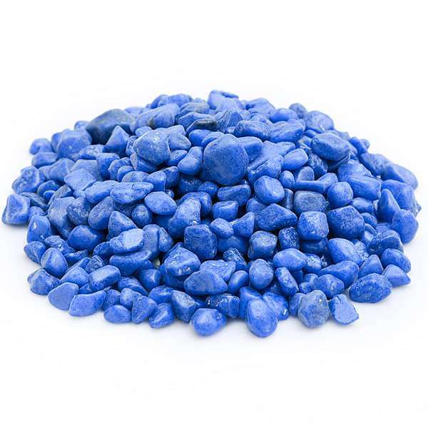 Aquarium Pebbles (Blue, Small) - 1 kg - Image 2
