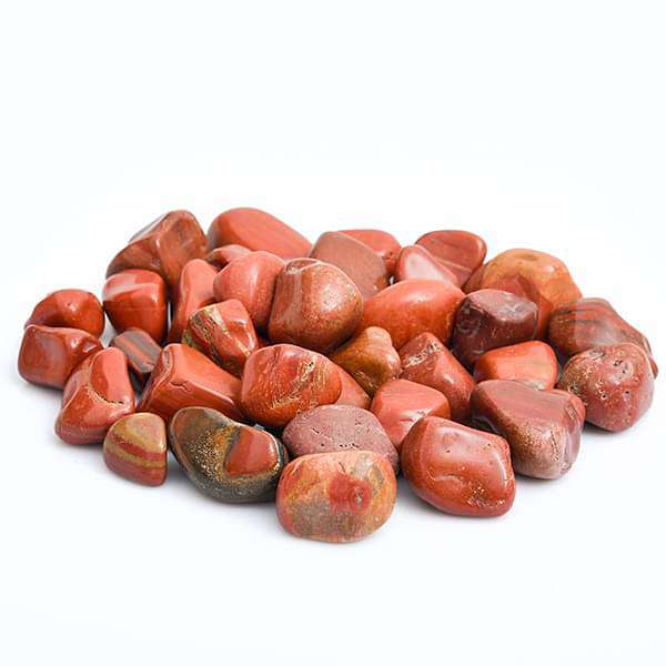 Jasper Garden Pebbles (Red, Medium) - 1 kg - Image 2