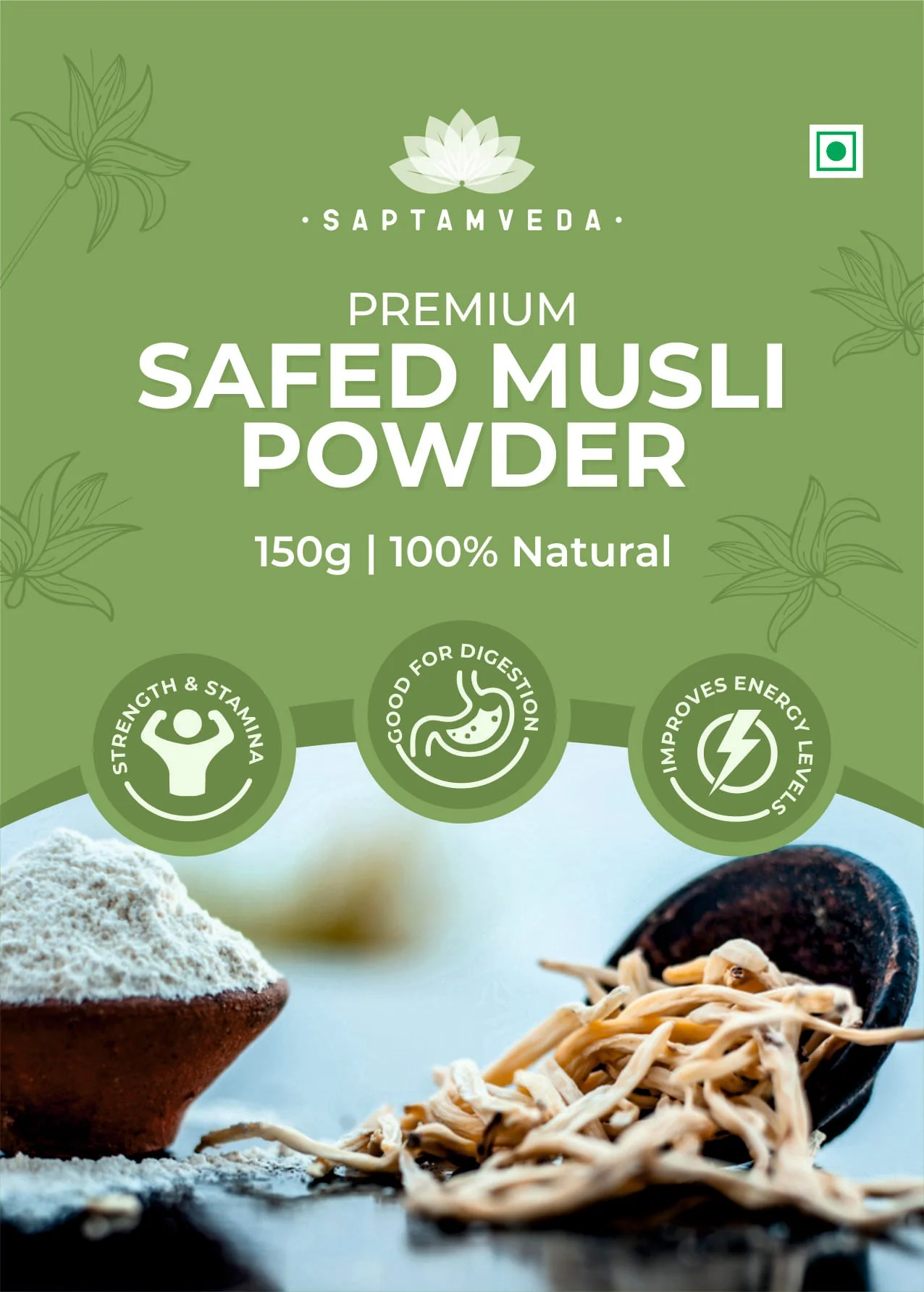 Safed Musli Powder - 150 g - Image 4