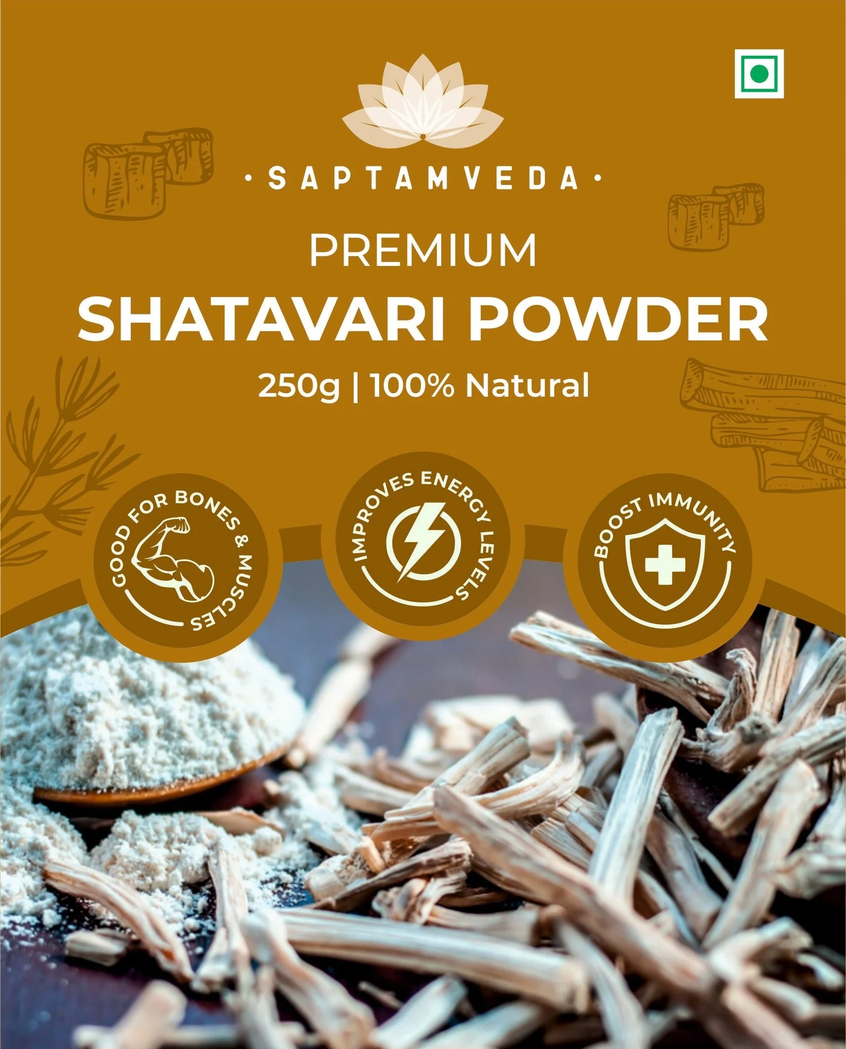 Shatavari Powder - 250 g - Image 4