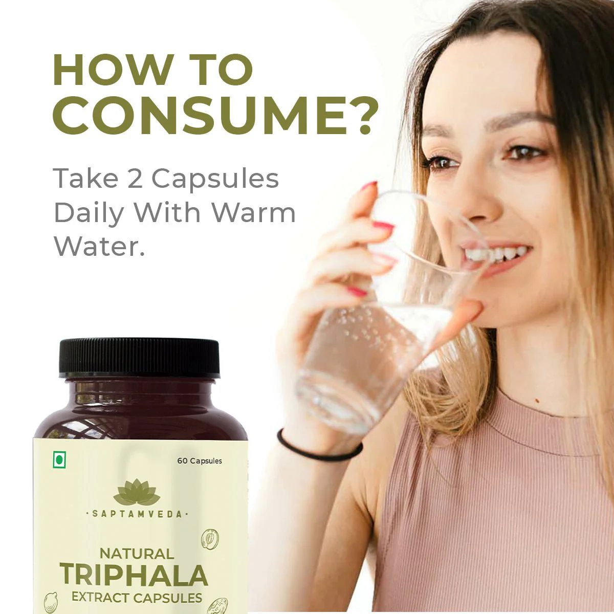 Triphala - 60 Capsules - Image 5